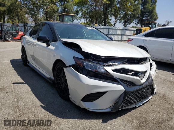 2022 Toyota Camry TRD with VIN 4T1KZ1AK0NU066094, listed as a Copart auction lot 54195355 with 48,955 mi miles and Salvage title. Bid and sale history available at DreamBid. Image 4.