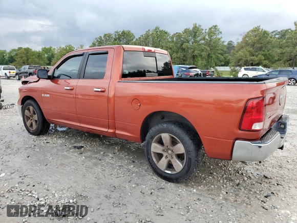 2009 Dodge 1500 SLT with VIN 1D3HB18P59S773477, listed as a Copart auction lot 53988865 with 308,883 mi miles and Salvage Title. Bid and sale history available at carsss.com. Image 2.