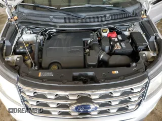 2017 Ford Explorer XLT with VIN 1FM5K8D80HGD76033, listed as a Copart auction lot 49769835 with 96,924 mi miles and Salvage Title. Bid and sale history available at DreamBid. Image 12.