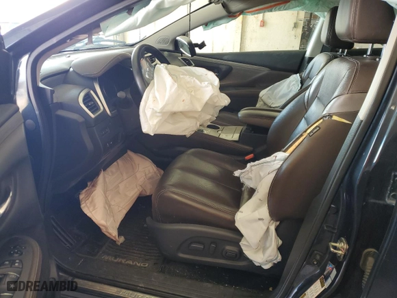 2016 Nissan Murano S with VIN 5N1AZ2MG1GN110593, listed as a Copart auction lot 47874785 with 154,292 mi miles and Salvage Title. Bid and sale history available at carsss.com. Image 7.
