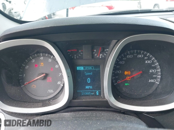 2013 Chevrolet Equinox LT z VIN 2GNALDEK8D6409106, wystawiony jako IAAI lot #40338494 z przebiegiem 213 665 mil mil oraz . Historia ofert i sprzedaży dostępna na DreamBid. Obrazek 7.