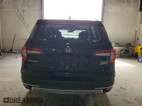2021 Honda Pilot Touring 8-Passenger with VIN 5FNYF6H97MB062638, listed as a Copart auction lot 50876815 with 49,662 mi miles and Salvage title. Bid and sale history available at DreamBid. Image 6.