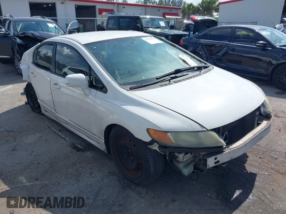2008 Honda Civic LX with VIN 2HGFA16568H337328, listed as a IAAI auction lot 42110705 with 188,115 mi miles and . Bid and sale history available at DreamBid. Image 1.
