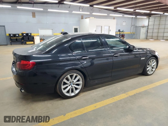 2011 BMW 5 Series 535i with VIN WBAFR7C58BC801354, listed as a Copart auction lot 50612135 with 164,237 mi miles and Salvage Title. Bid and sale history available at DreamBid. Image 3.