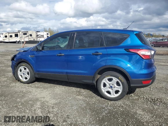 2018 Ford Escape S with VIN 1FMCU0F79JUA04835, listed as a Copart auction lot 51241215 with 49,308 mi miles and Salvage Title. Bid and sale history available at carsss.com. Image 2.