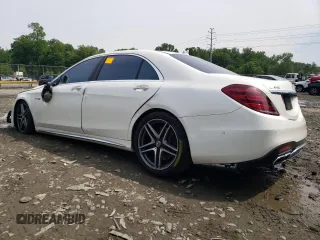 2018 Mercedes-Benz S 63 AMG with VIN WDDUG8JB7JA394237, listed as a Copart auction lot 53479713 with Not Provided miles and . Bid and sale history available at DreamBid. Image 2.
