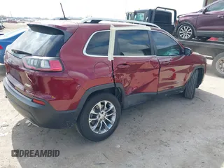 2021 Jeep Cherokee Latitude Lux with VIN 1C4PJLMX3MD145939, listed as a IAAI auction lot 41503277 with 71,550 mi miles. Bid and sale history available at carsss.com. Image 4.