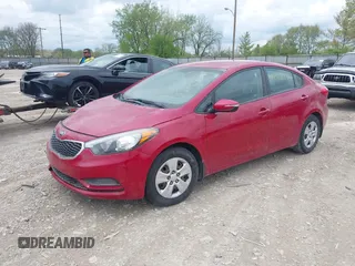2015 Kia Forte LX with VIN KNAFX4A68F5436703, listed as a IAAI auction lot 42116972 with 146,744 mi miles. Bid and sale history available at carsss.com. Image 2.