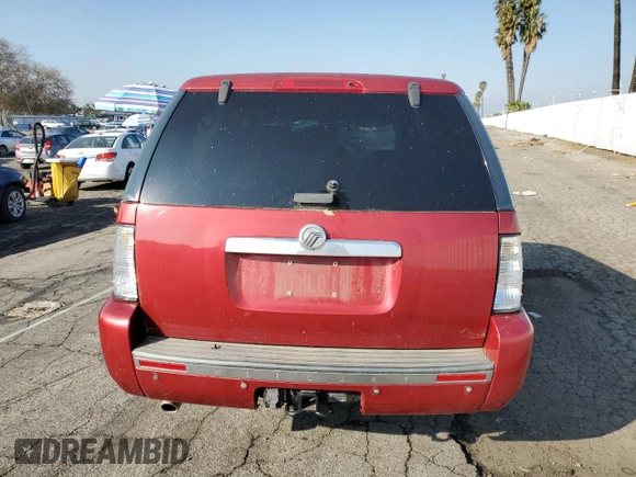 2006 Mercury Mountaineer Premier z VIN 4M2EU38876UJ05510, wystawiony jako Copart lot #42411955 z przebiegiem 251 888 mil mil oraz Czysty tytuł • Clean title. Historia ofert i sprzedaży dostępna na DreamBid. Obrazek 6.