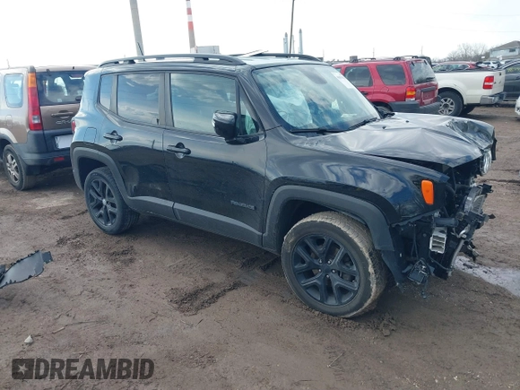 2018 Jeep Renegade Latitude with VIN ZACCJBBB5JPH00547, listed as a IAAI auction lot 41673532 with 88,167 mi miles and . Bid and sale history available at DreamBid. Image 1.