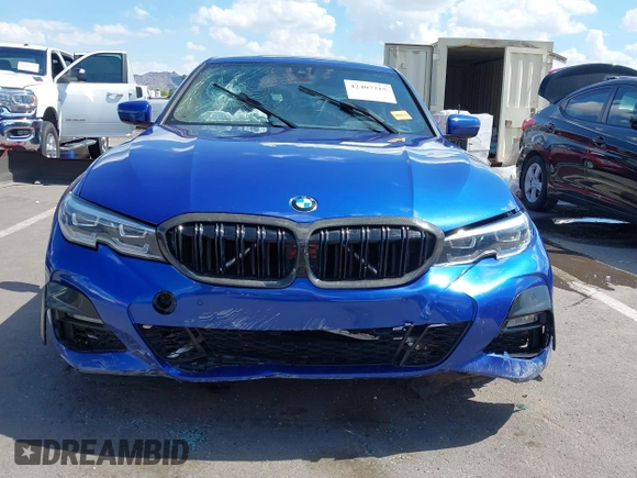2020 BMW 3 Series 330i с VIN 3MW5R1J07L8B39937, выставлен на аукционе IAAI как лот 42407215 с пробегом 54 611 миль миль и . История ставок и продаж доступна на DreamBid. Изображение 6.
