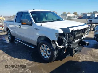 2014 Ford F-150 XL with VIN 1FTEX1CM3EFB94081, listed as a IAAI auction lot 40991423 with 190,785 mi miles. Bid and sale history available at carsss.com. Image 1.
