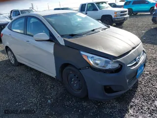 2017 Hyundai Accent SE with VIN KMHCT4AE0HU205730, listed as a IAAI auction lot 41695576 with 86,980 mi miles. Bid and sale history available at carsss.com. Image 1.