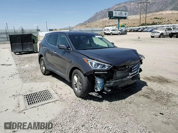 2017 Hyundai Santa Fe 2.4L with VIN 5XYZTDLB7HG452021, listed as a Copart auction lot 62024935 with 106,906 mi miles and Salvage title. Bid and sale history available at DreamBid. Image 15.