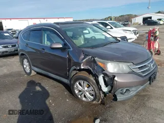 2014 Honda CR-V EX-L with VIN 2HKRM4H76EH638011, listed as a IAAI auction lot 41582396 with 147,614 mi miles. Bid and sale history available at carsss.com. Image 1.