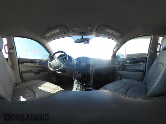 2014 Buick Enclave Leather with VIN 5GAKRBKD9EJ183170, listed as a IAAI auction lot 41762218 with 352,360 mi miles and . Bid and sale history available at DreamBid. Image 18.