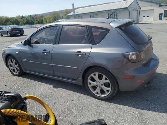2008 Mazda 3 s GT *Ltd Avail* with VIN JM1BK344781793370, listed as a Copart auction lot 55165455 with 144,623 mi miles and Salvage Title. Bid and sale history available at carsss.com. Image 2.
