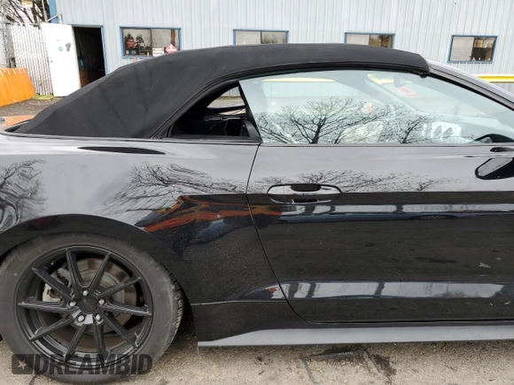 2017 Ford Mustang EcoBoost Premium with VIN 1FATP8UH5H5320314, listed as a Copart auction lot 50905655 with 75,149 mi miles and Salvage title. Bid and sale history available at DreamBid. Image 11.