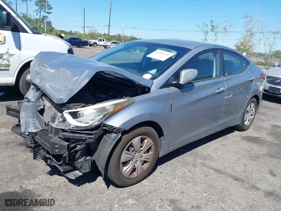 2016 Hyundai Elantra SE with VIN 5NPDH4AE2GH686342, listed as a IAAI auction lot 41892110 with 86,454 mi miles. Bid and sale history available at carsss.com. Image 17.