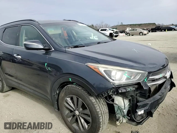 2017 Hyundai Santa Fe Sport 2.0T with VIN 5NMZU4LA1HH040946, listed as a Copart auction lot 48427805 with 116,119 mi miles and Salvage Title. Bid and sale history available at carsss.com. Image 11.