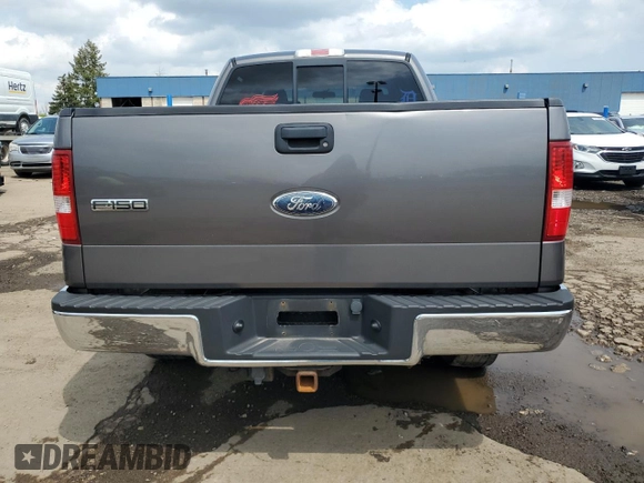 2007 Ford F-150 XLT with VIN 1FTPW14V87FB28471, listed as a Copart auction lot 55697665 with 105,458 mi miles and Clean Title. Bid and sale history available at DreamBid. Image 6.