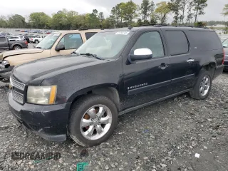 2007 Chevrolet Suburban LTZ with VIN 1GNFK16YX7R365824, listed as a Copart auction lot 51255245 with 266,738 mi miles and Clean Title. Bid and sale history available at carsss.com. Image 1.