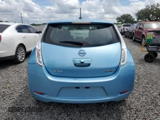 2015 Nissan LEAF SV with VIN 1N4AZ0CP9FC316237, listed as a Copart auction lot 66060053 with 48,475 mi miles. Bid and sale history available at carsss.com. Image 6.