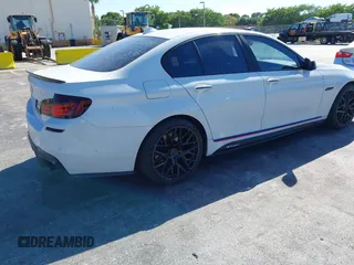 2012 BMW 5 Series 550i with VIN WBAFR9C51CDV58753, listed as a IAAI auction lot 41837245 with 123,119 mi miles and . Bid and sale history available at DreamBid. Image 4.