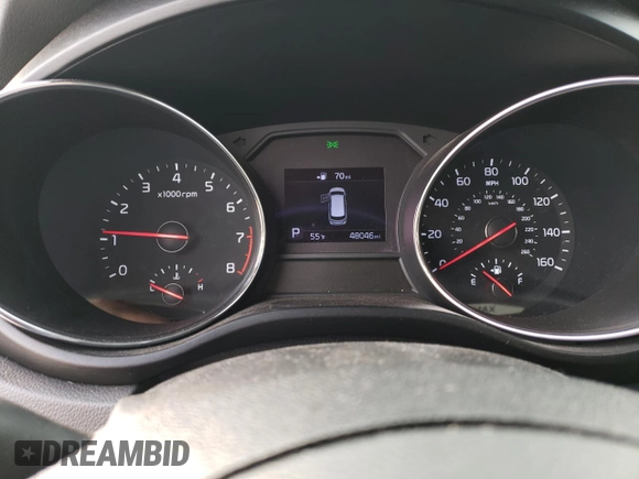 2019 Kia Sedona EX with VIN KNDMB5C16K6516618, listed as a Copart auction lot 86349264 with 48,046 mi miles and Salvage Title. Bid and sale history available at carsss.com. Image 9.