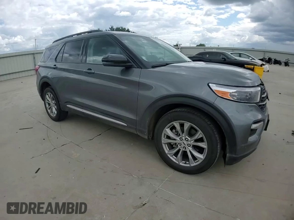 2024 Ford Explorer XLT with VIN 1FMSK8DH2RGA86199, listed as a Copart auction lot 56005575 with 18,083 mi miles and Salvage title. Bid and sale history available at DreamBid. Image 15.