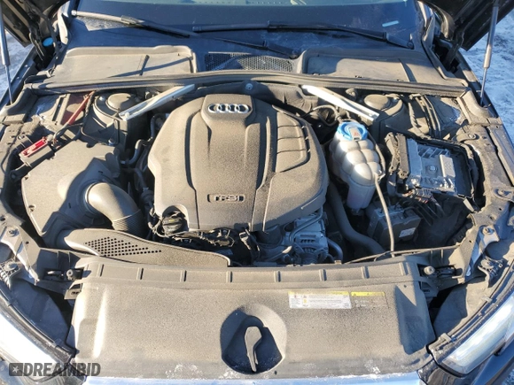 2018 Audi A4 Premium with VIN WAUDNAF40JA132610, listed as a Copart auction lot 45355935 with 55,446 mi miles and Salvage Title. Bid and sale history available at carsss.com. Image 11.
