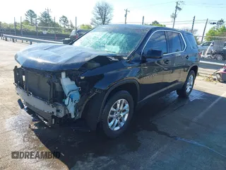 2020 Chevrolet Traverse LS with VIN 1GNERFKW7LJ207118, listed as a IAAI auction lot 41883048 with 87,506 mi miles. Bid and sale history available at carsss.com. Image 19.