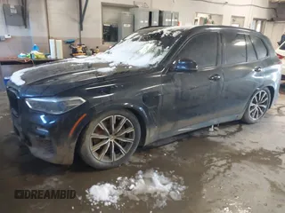 2021 BMW X5 xDrive45e with VIN 5UXTA6C01M9G08363, listed as a IAAI auction lot 41606730 with 4,787 mi miles. Bid and sale history available at carsss.com. Image 17.