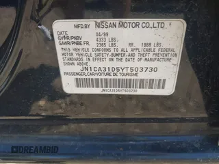 2000 Nissan Maxima GXE с VIN JN1CA31D5YT503730, выставлен на аукционе IAAI как лот 42165125 с пробегом Не указан миль и . История ставок и продаж доступна на DreamBid. Изображение 9.