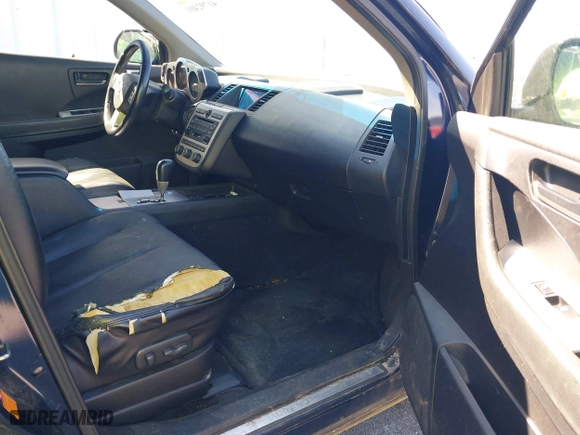 2003 Nissan Murano SL with VIN JN8AZ08W03W222708, listed as a IAAI auction lot 41792401 with 263,843 mi miles. Bid and sale history available at carsss.com. Image 5.