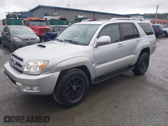 2004 Toyota 4Runner SR5 with VIN JTEBU14R240023681, listed as a IAAI auction lot 41870146 with 214,015 mi miles and . Bid and sale history available at DreamBid. Image 19.