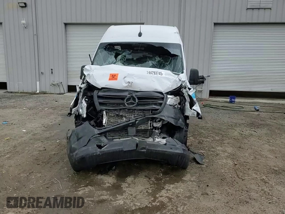 2021 Mercedes-Benz Sprinter Cargo with VIN W1Y4EBHY6MT061393, listed as a Copart auction lot 44793745 with 94,356 mi miles and Non Repairable. Bid and sale history available at carsss.com. Image 14.