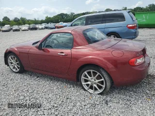 2011 Mazda MX-5 Miata Club with VIN JM1NC2MF0B0213167, listed as a Copart auction lot 57776875 with 77,694 mi miles and Salvage title. Bid and sale history available at DreamBid. Image 2.