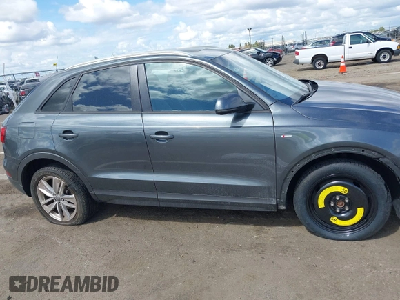 2018 Audi Q3 Premium with VIN WA1ECCFS4JR029578, listed as a IAAI auction lot 41920030 with 81,508 mi miles and . Bid and sale history available at DreamBid. Image 13.