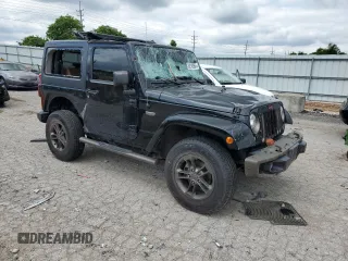 2017 Jeep Wrangler Arctic with VIN 1C4GJWBGXHL564659, listed as a Copart auction lot 58216955 with 34,394 mi miles and Salvage title. Bid and sale history available at DreamBid. Image 4.