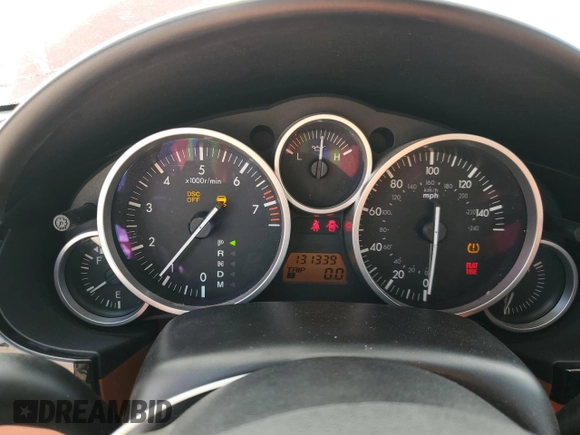 2007 Mazda MX-5 Miata Sport z VIN JM1NC25F270127574, wystawiony jako Copart lot #51538215 z przebiegiem 131 339 mil mil oraz Szkoda całkowita • Salvage title. Historia ofert i sprzedaży dostępna na DreamBid. Obrazek 9.