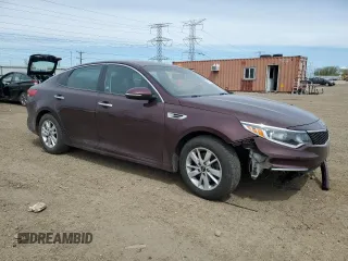2017 Kia Optima LX z VIN 5XXGT4L32HG166565, wystawiony jako Copart lot #54510785 z przebiegiem 78 531 mil mil oraz Szkoda całkowita • Salvage title. Historia ofert i sprzedaży dostępna na DreamBid. Obrazek 4.