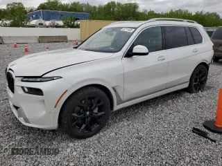 2025 BMW X7 xDrive40i z VIN 5UX23EM08S9X31697, wystawiony jako Copart lot #56711465 z przebiegiem Nie podano mil oraz Szkoda całkowita • Salvage title. Historia ofert i sprzedaży dostępna na DreamBid. Obrazek 1.