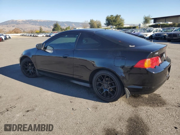 2002 Acura RSX Manual with VIN JH4DC53812C014223, listed as a Copart auction lot 81935934 with 131,353 mi miles and Salvage title. Bid and sale history available at DreamBid. Image 2.
