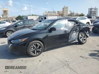 2024 Nissan Sentra SV with VIN 3N1AB8CVXRY256074, listed as a Copart auction lot 59148885 with Not provided miles and Salvage title. Bid and sale history available at DreamBid. Image 1.