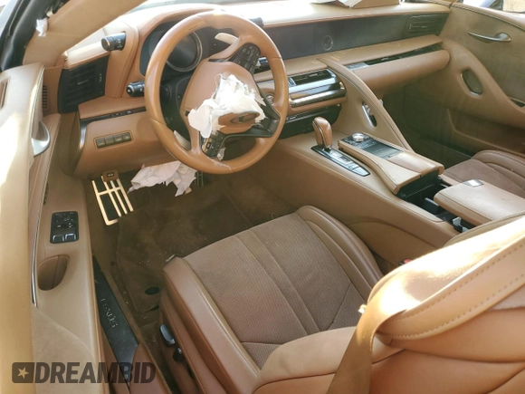 2018 Lexus LC 500h with VIN JTHHP5AY3JA003520, listed as a Copart auction lot 42249805 with 160,163 mi miles and Clean title. Bid and sale history available at DreamBid. Image 8.
