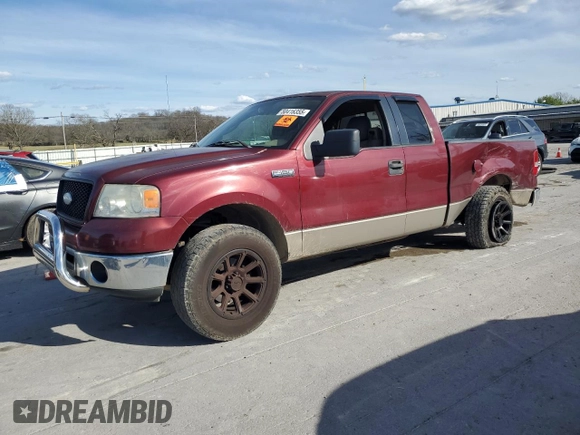 2006 Ford F-150 XLT with VIN 1FTPX125X6NA39974, listed as a Copart auction lot 50416355 with 206,531 mi miles and Clean Title. Bid and sale history available at carsss.com. Image 1.