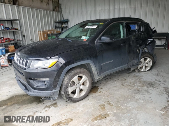 2019 Jeep Compass Latitude z VIN 3C4NJDBB0KT656083, wystawiony jako Copart lot #65790644 z przebiegiem Nie podano mil oraz Nie do naprawy • Non repairable. Historia ofert i sprzedaży dostępna na DreamBid. Obrazek 1.