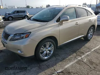2010 Lexus RX 450h with VIN JTJBC1BA7A2019210, listed as a Copart auction lot 64336665 with 109,734 mi miles and Clean title. Bid and sale history available at DreamBid. Image 1.