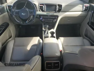 2018 Kia Sportage EX with VIN KNDPN3AC5J7413292, listed as a Copart auction lot 46639295 with 74,261 mi miles and Salvage Title. Bid and sale history available at DreamBid. Image 8.